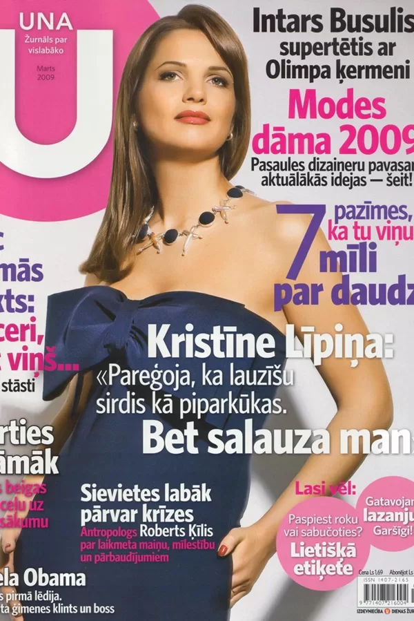 Žurnāls "UNA" marts 2009'